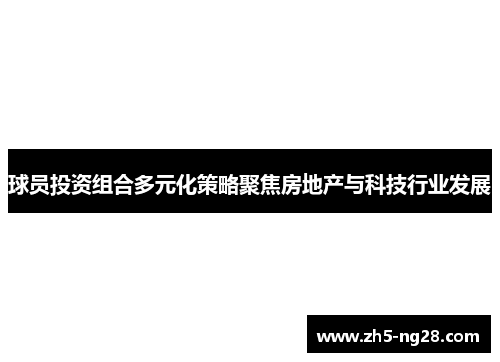 球员投资组合多元化策略聚焦房地产与科技行业发展